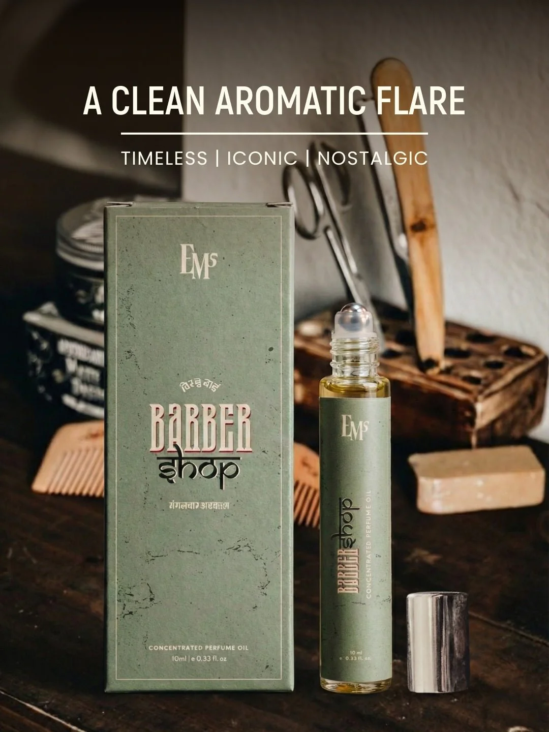 Barber Shop Perfume Roll-On - Image 3